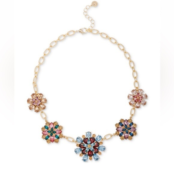 Charter Club Jewelry - Elegant Multicolor Floral Necklace